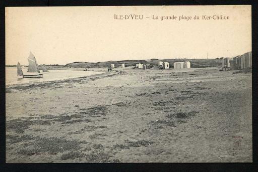 La plage de Ker-Châlon.